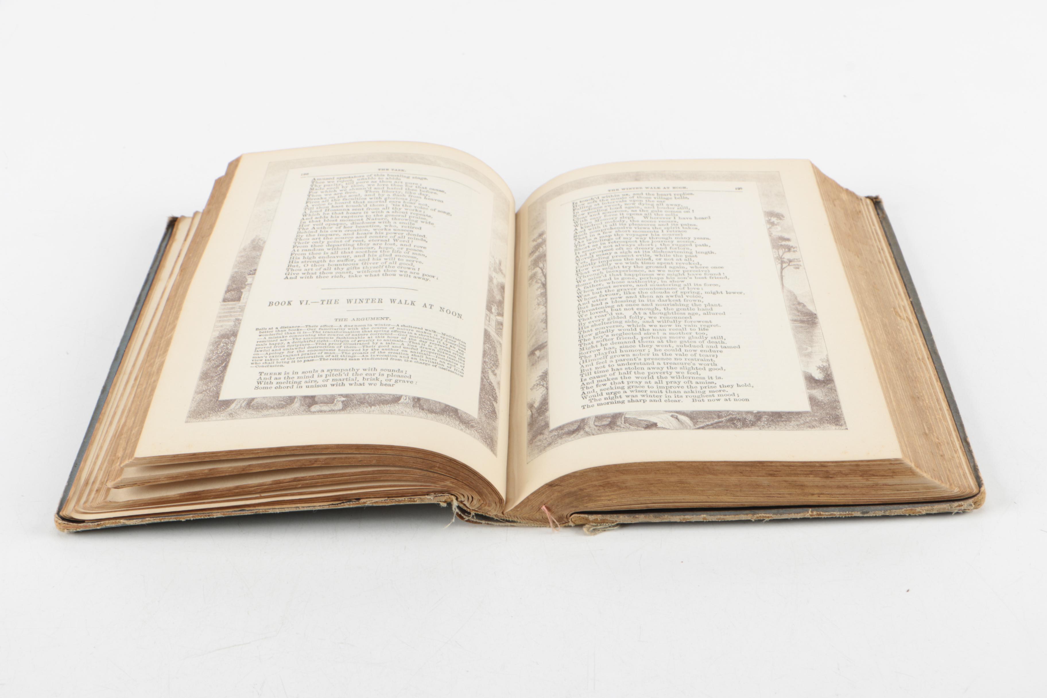 Late 19th-Century "The Landscape Series of Poets" Multi-Volume Set