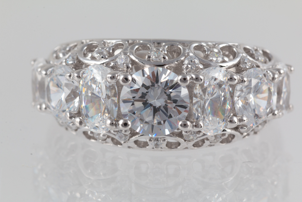 Sterling Silver Cubic Zirconia Rings