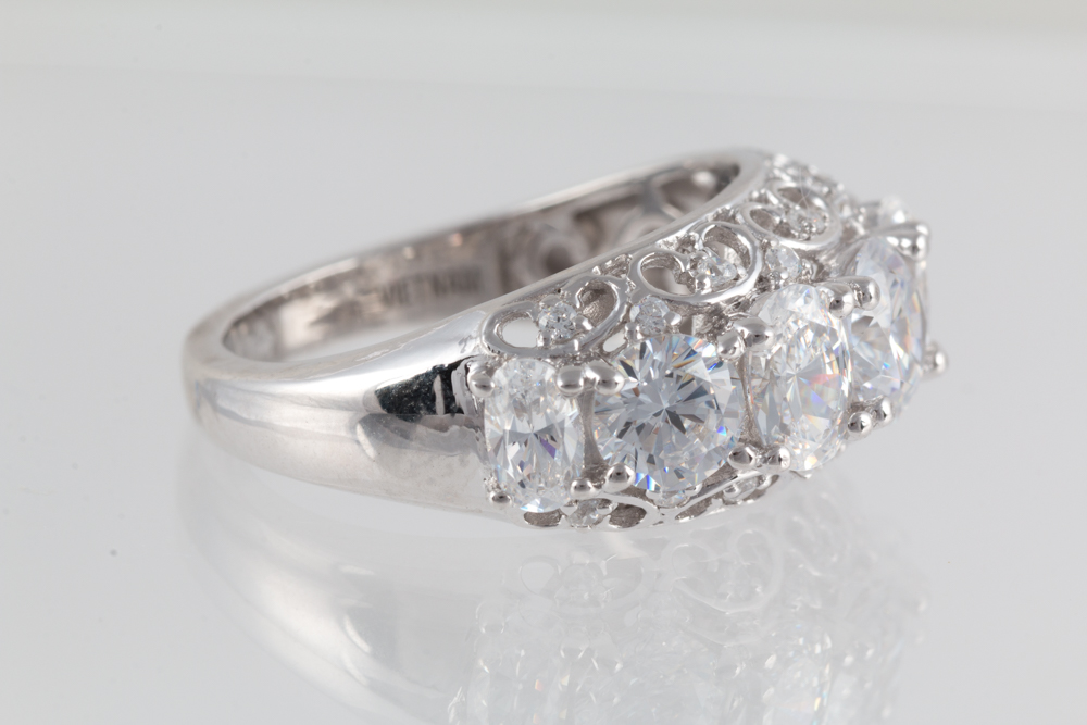 Sterling Silver Cubic Zirconia Rings