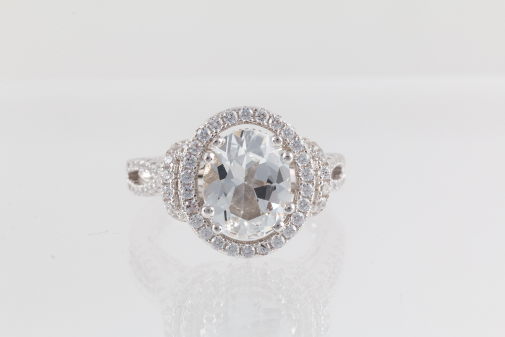 Sterling Silver Cubic Zirconia Rings