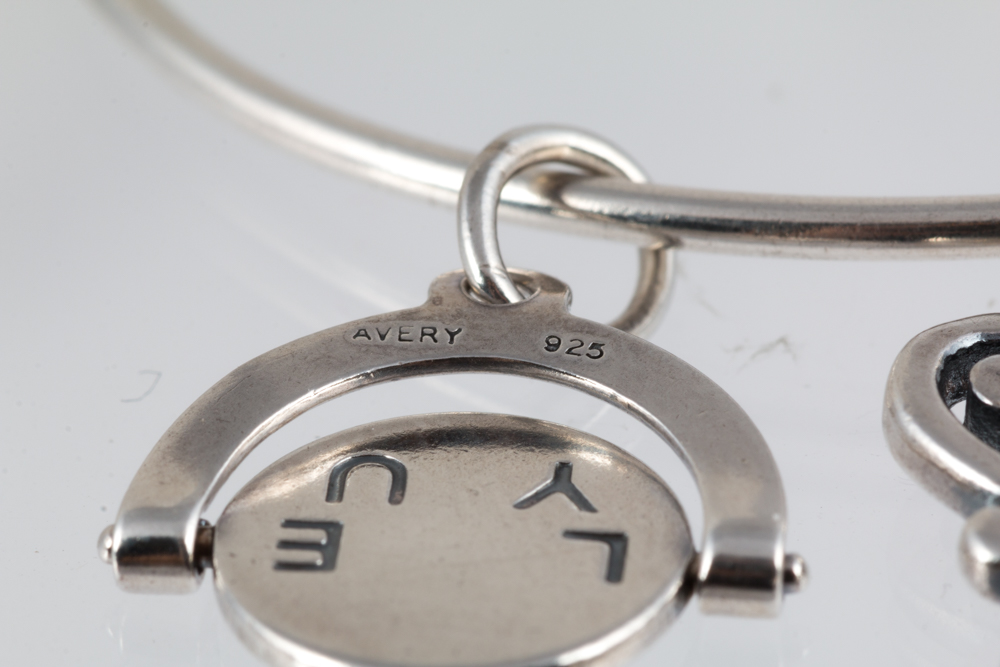 James Avery Sterling Silver Necklace and Charm Bracelet