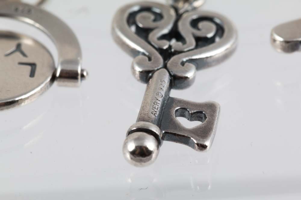 James Avery Sterling Silver Necklace and Charm Bracelet