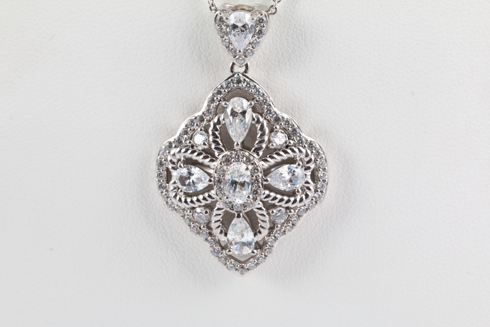 Sterling Silver Cubic Zirconia Jewelry