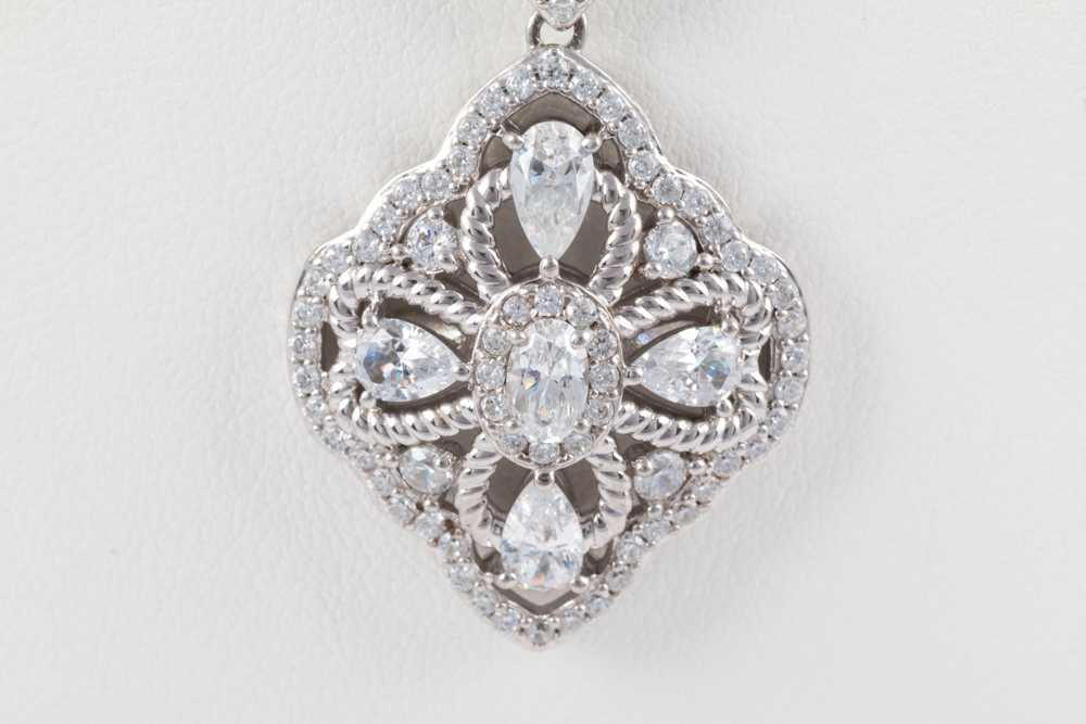 Sterling Silver Cubic Zirconia Jewelry