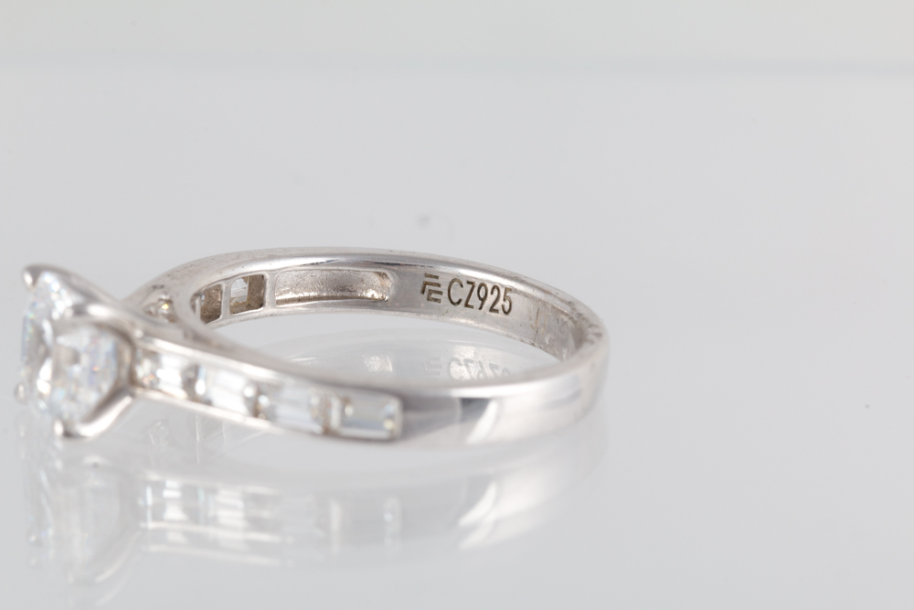 Sterling Silver Cubic Zirconia Jewelry