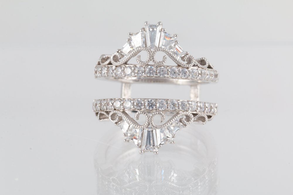 Sterling Silver Cubic Zirconia Jewelry