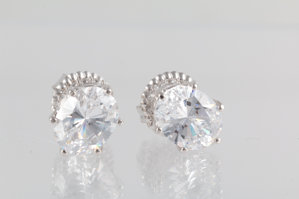 Sterling Silver Cubic Zirconia Jewelry