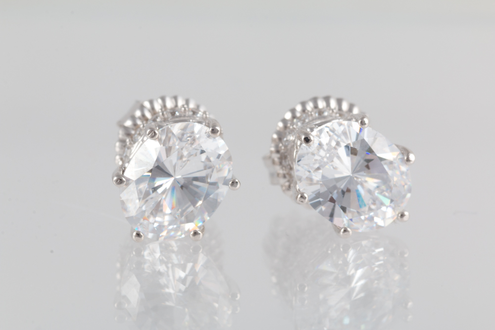 Sterling Silver Cubic Zirconia Jewelry