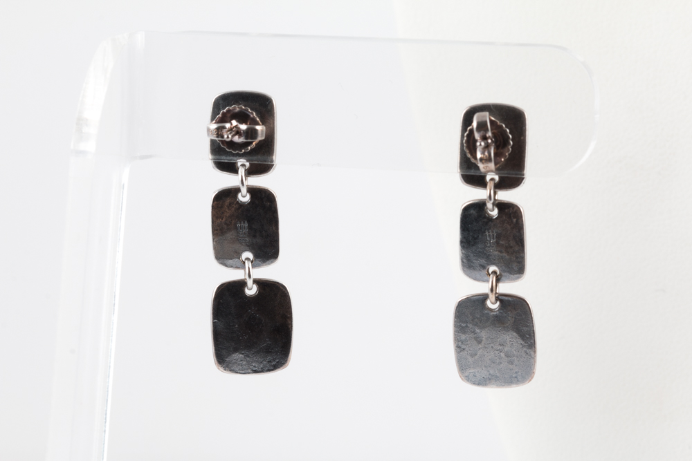 James Avery Sterling Silver Necklace and Earring Pair