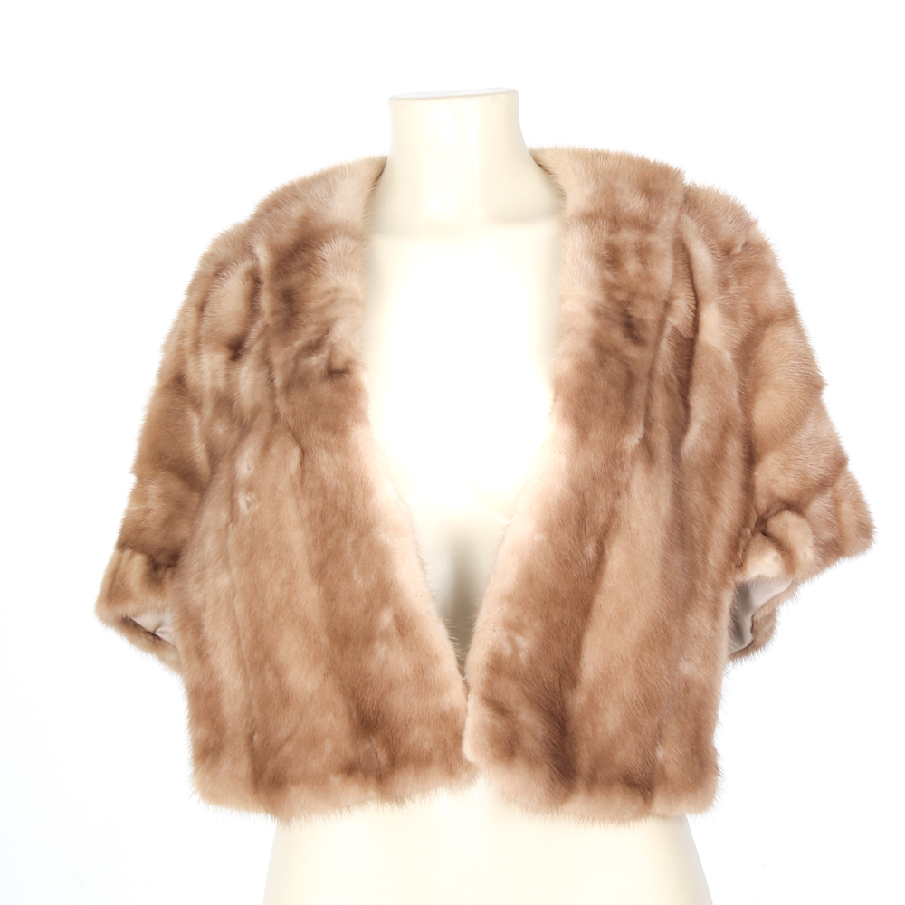 Vintage Maison Blanche Mink Fur Stole