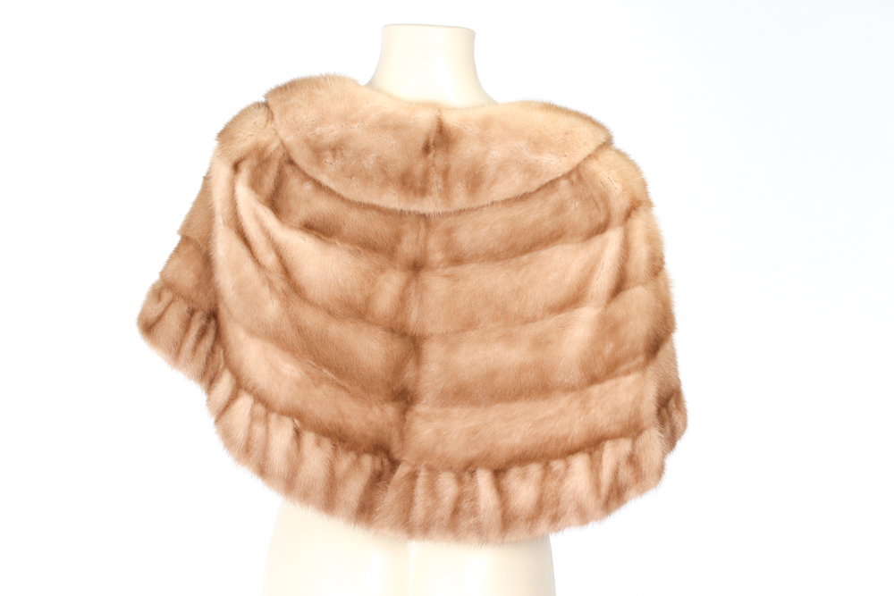 Vintage Maison Blanche Mink Fur Stole