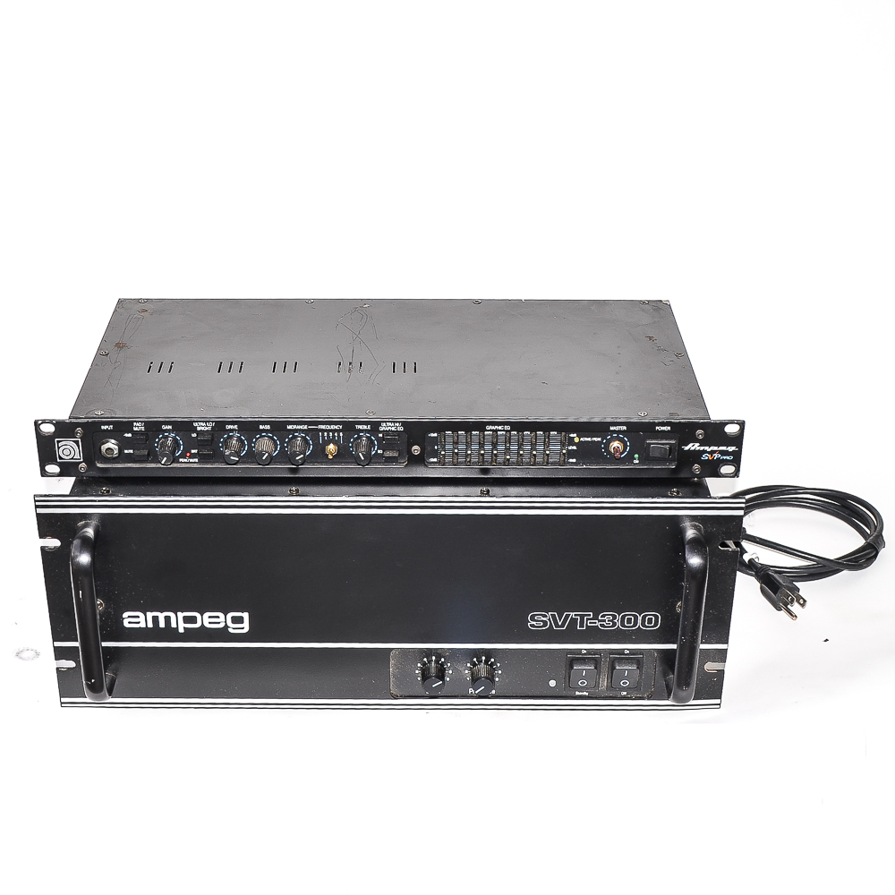 Ampeg SVT-300 Tube Power Amp with SVP-Pro Equalizer