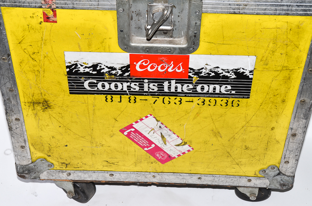 Vintage Coors Light Touring Road Case by J. H. Sessions & Son