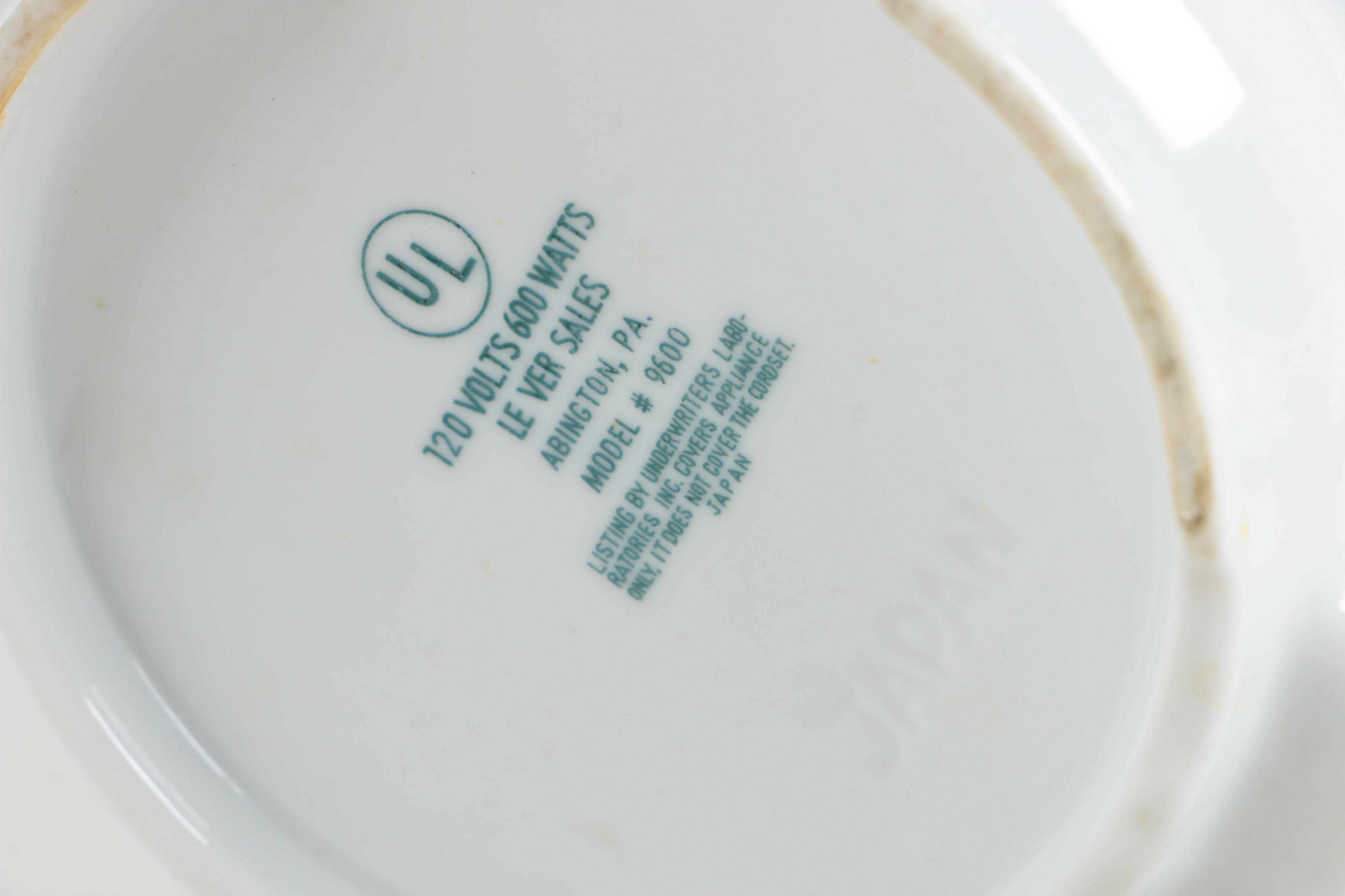 Electric Teapot and Tea Set