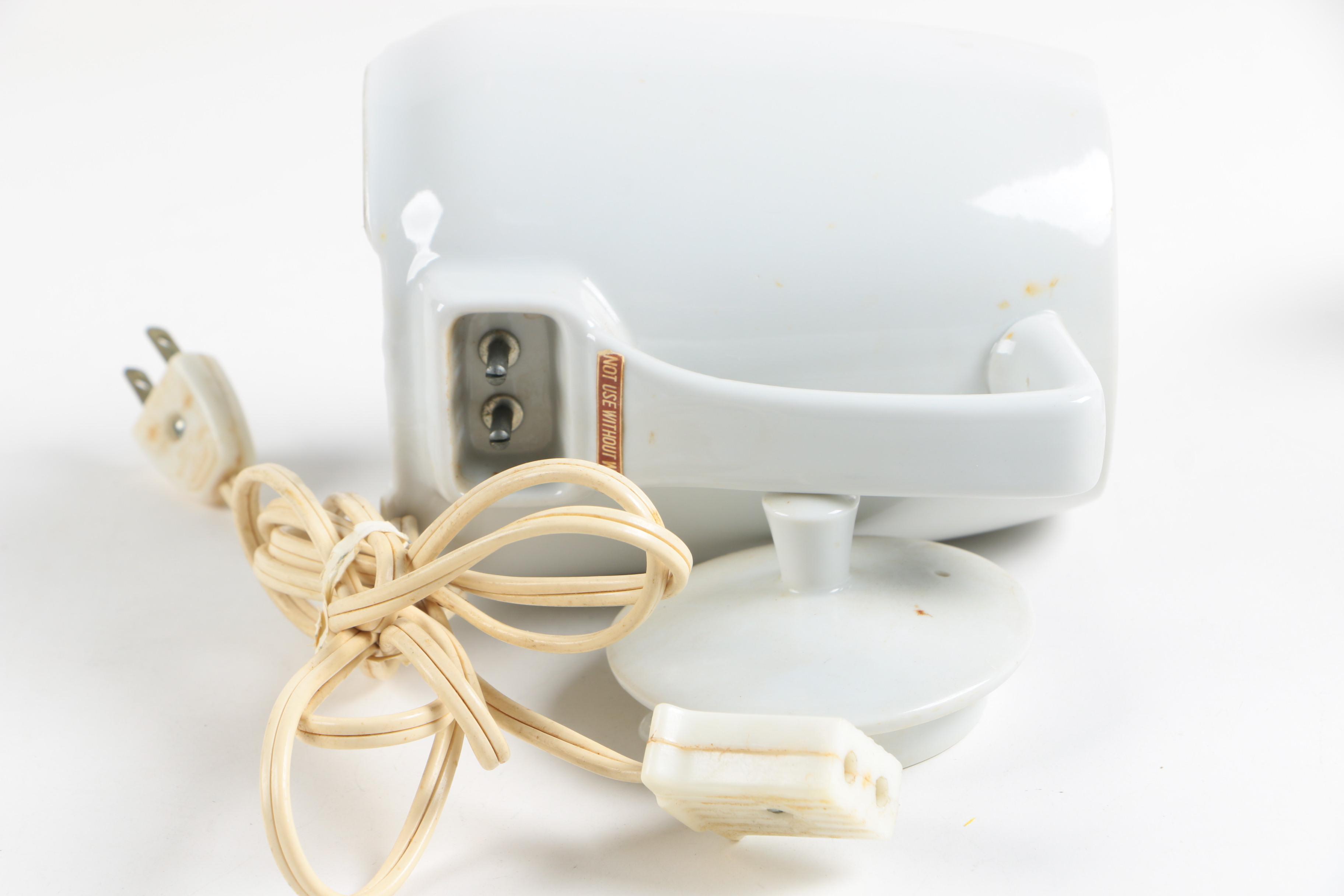 Electric Teapot and Tea Set