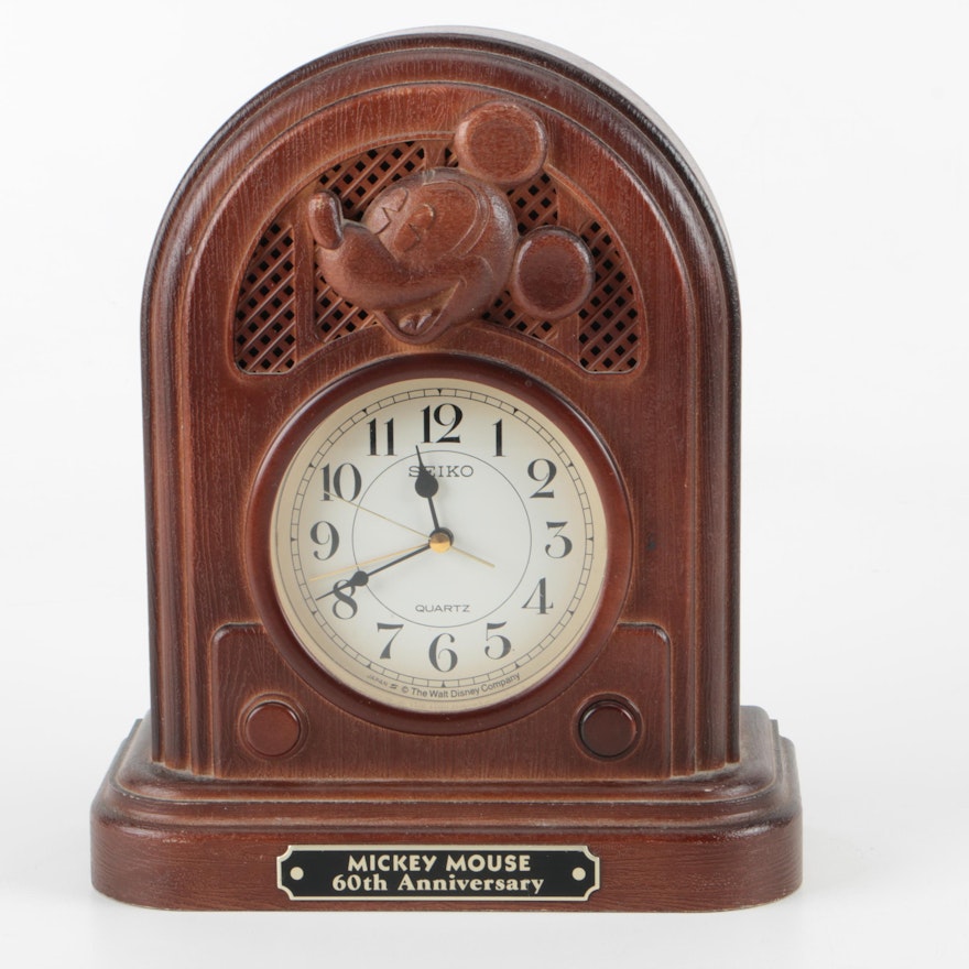 Mickey Mouse 60th Anniversary Clock