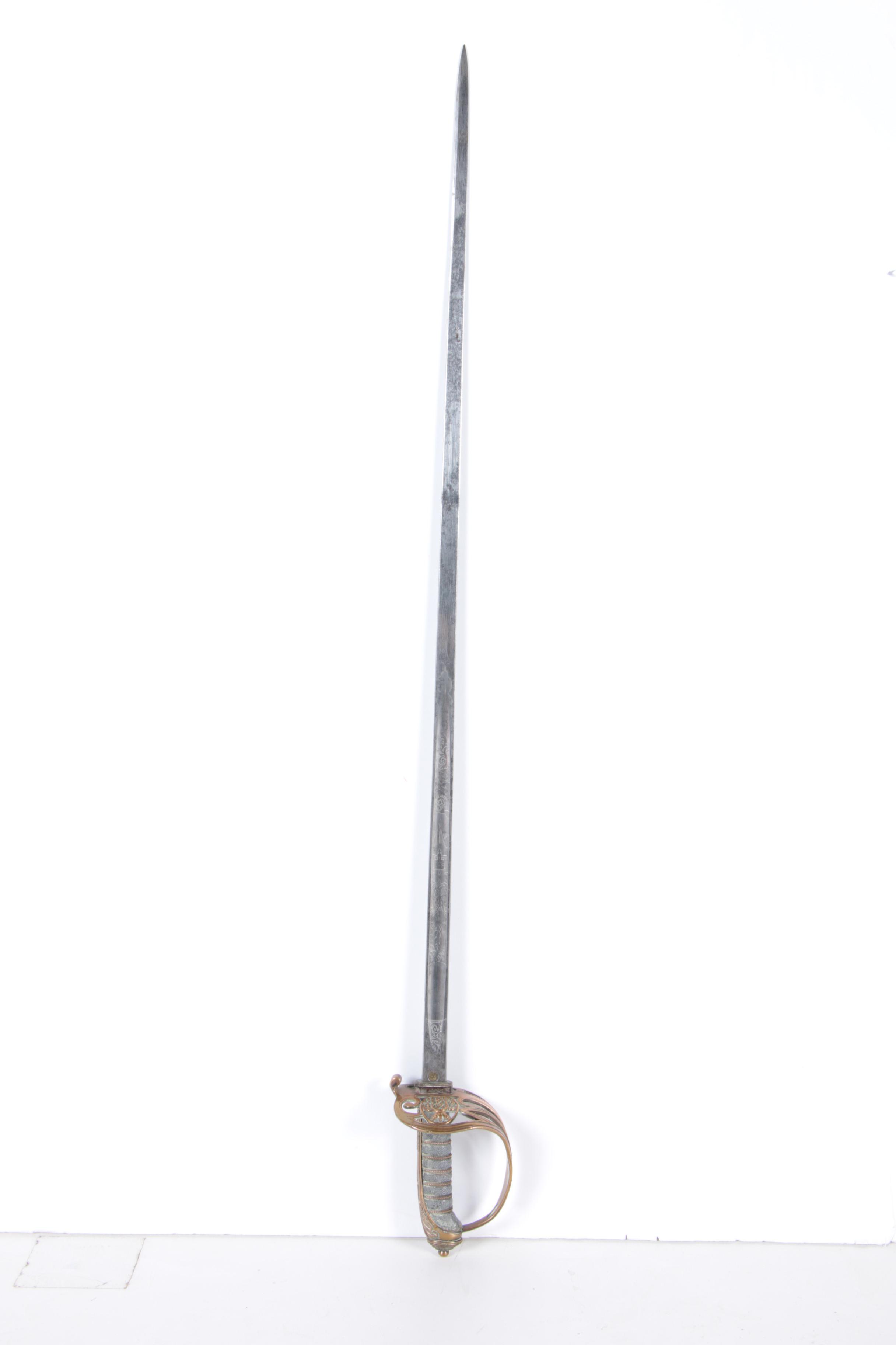 Antique Victorian British Infantry Sword