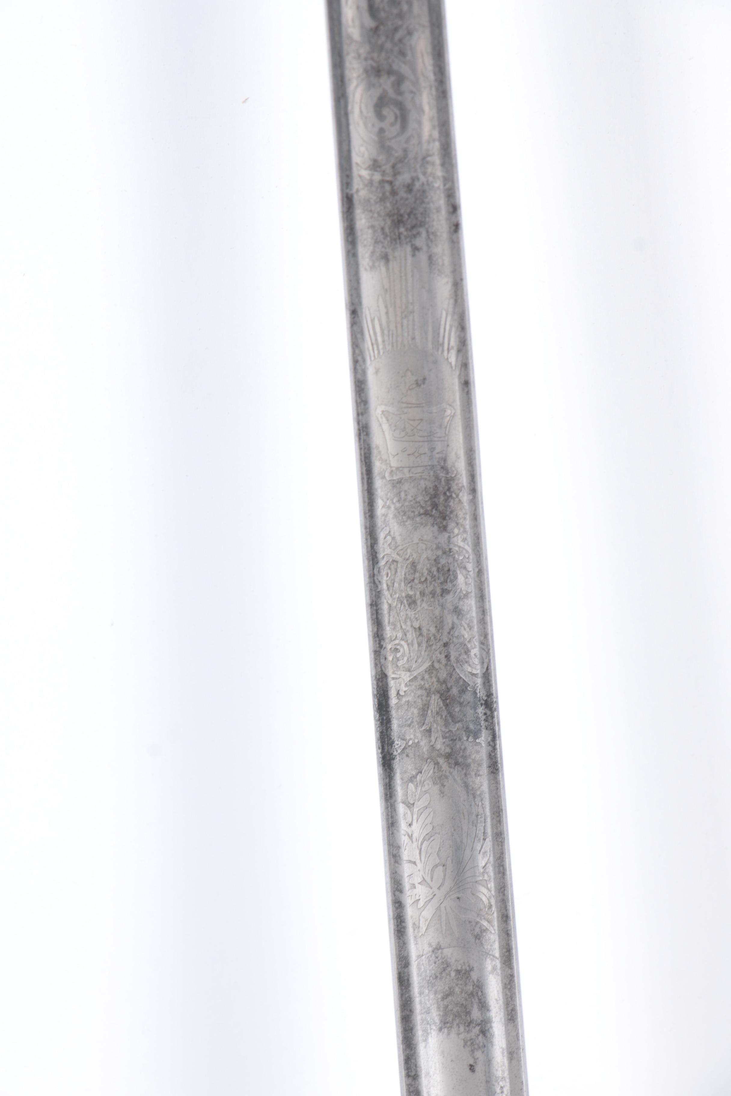 Antique Victorian British Infantry Sword