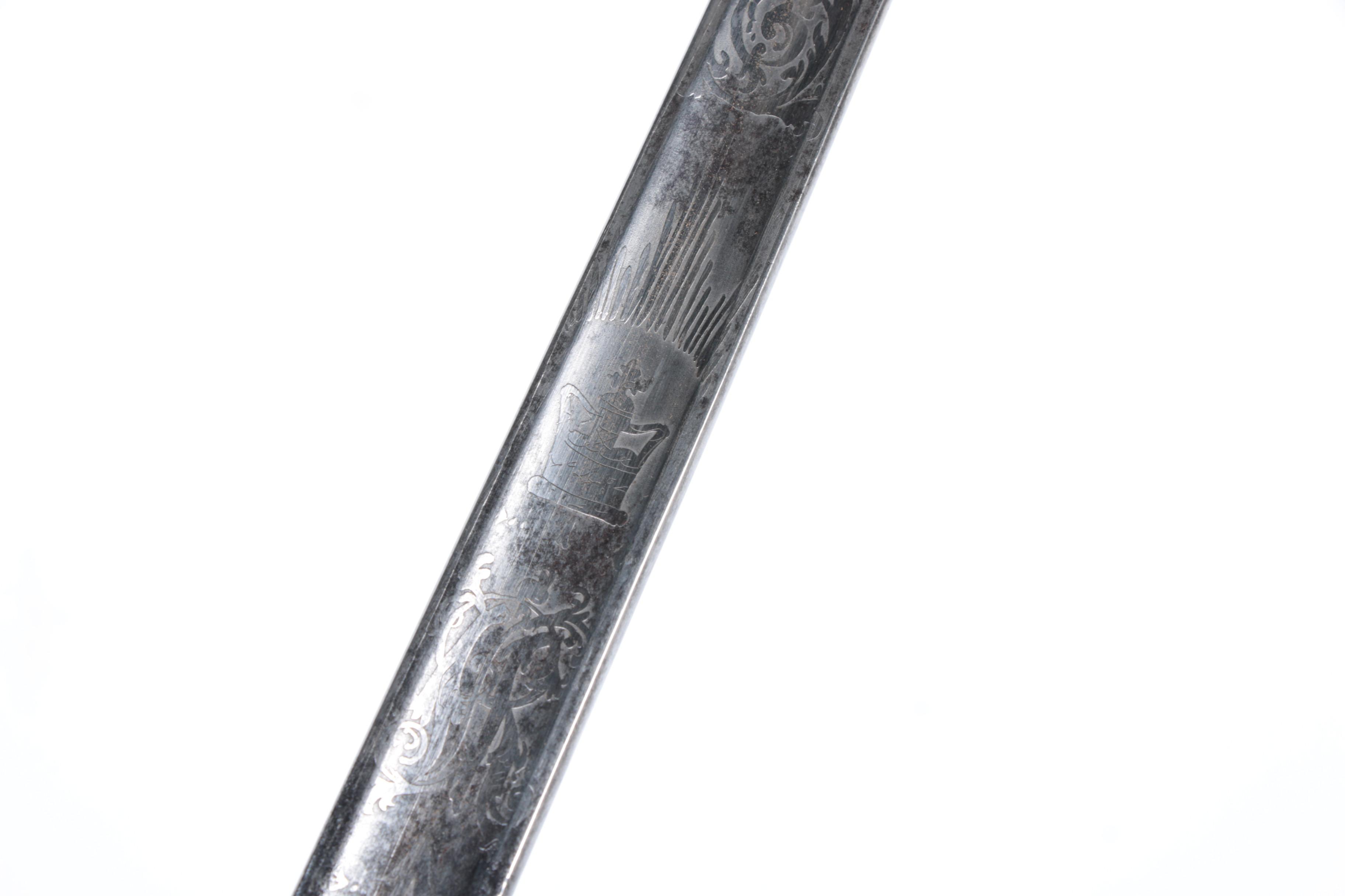 Antique Victorian British Infantry Sword