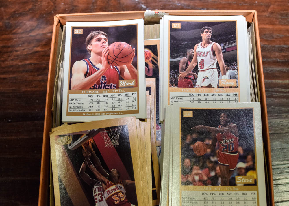 Trading Cards Featuring '90s NBA, '80s and '90s NFL, Batman, More
