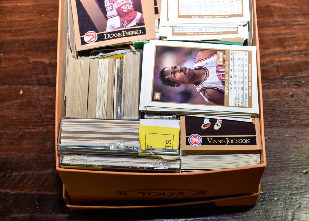 Trading Cards Featuring '90s NBA, '80s and '90s NFL, Batman, More