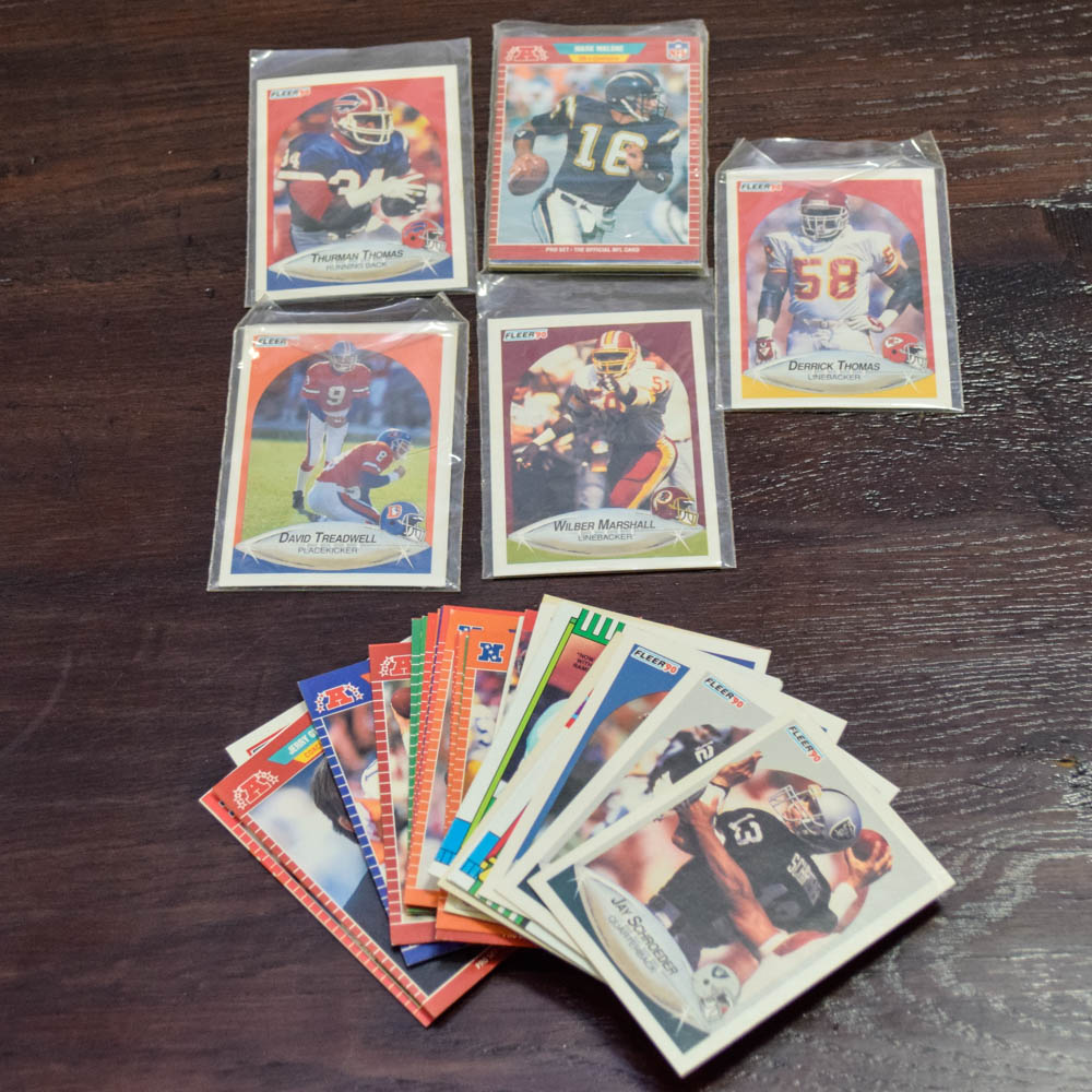 Trading Cards Featuring '90s NBA, '80s and '90s NFL, Batman, More