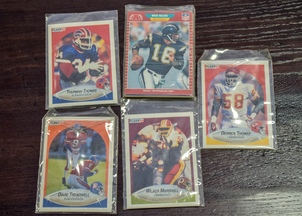 Trading Cards Featuring '90s NBA, '80s and '90s NFL, Batman, More