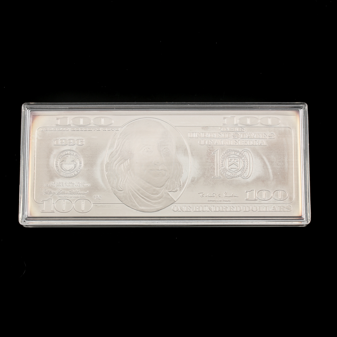 1996 $100 Franklin Quarter Pound Silver Proof