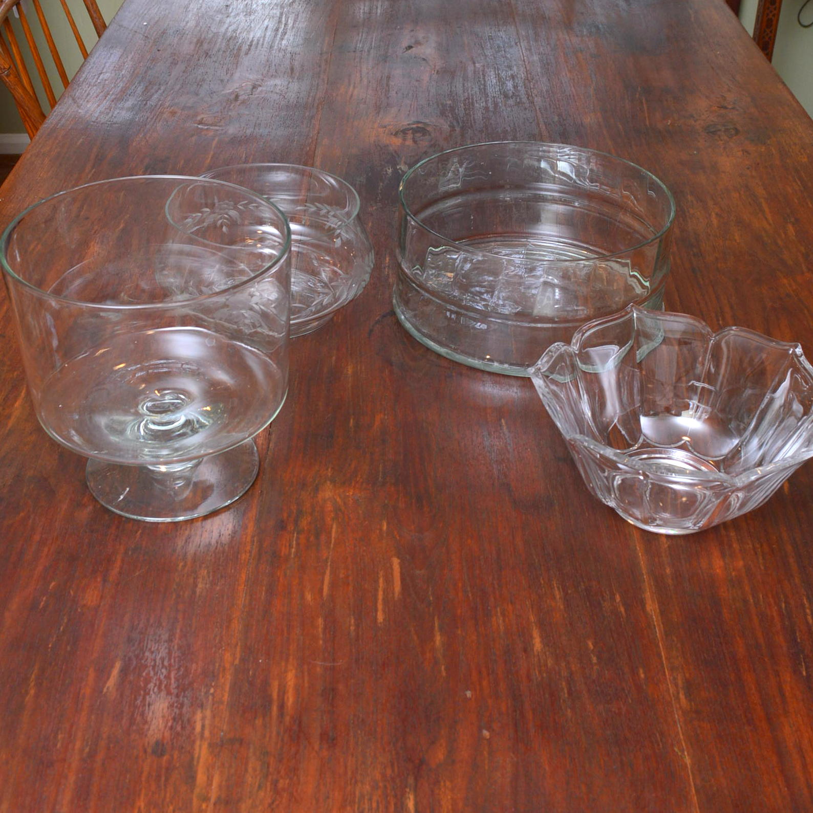 Vintage Glass Bowls