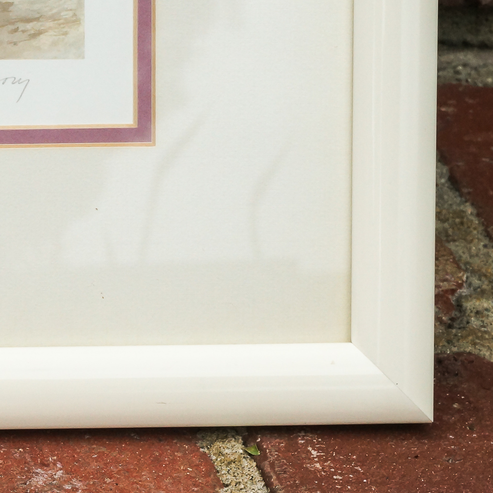 B. Gregory Limited Edition Offset Lithograph "Laguna Garden"