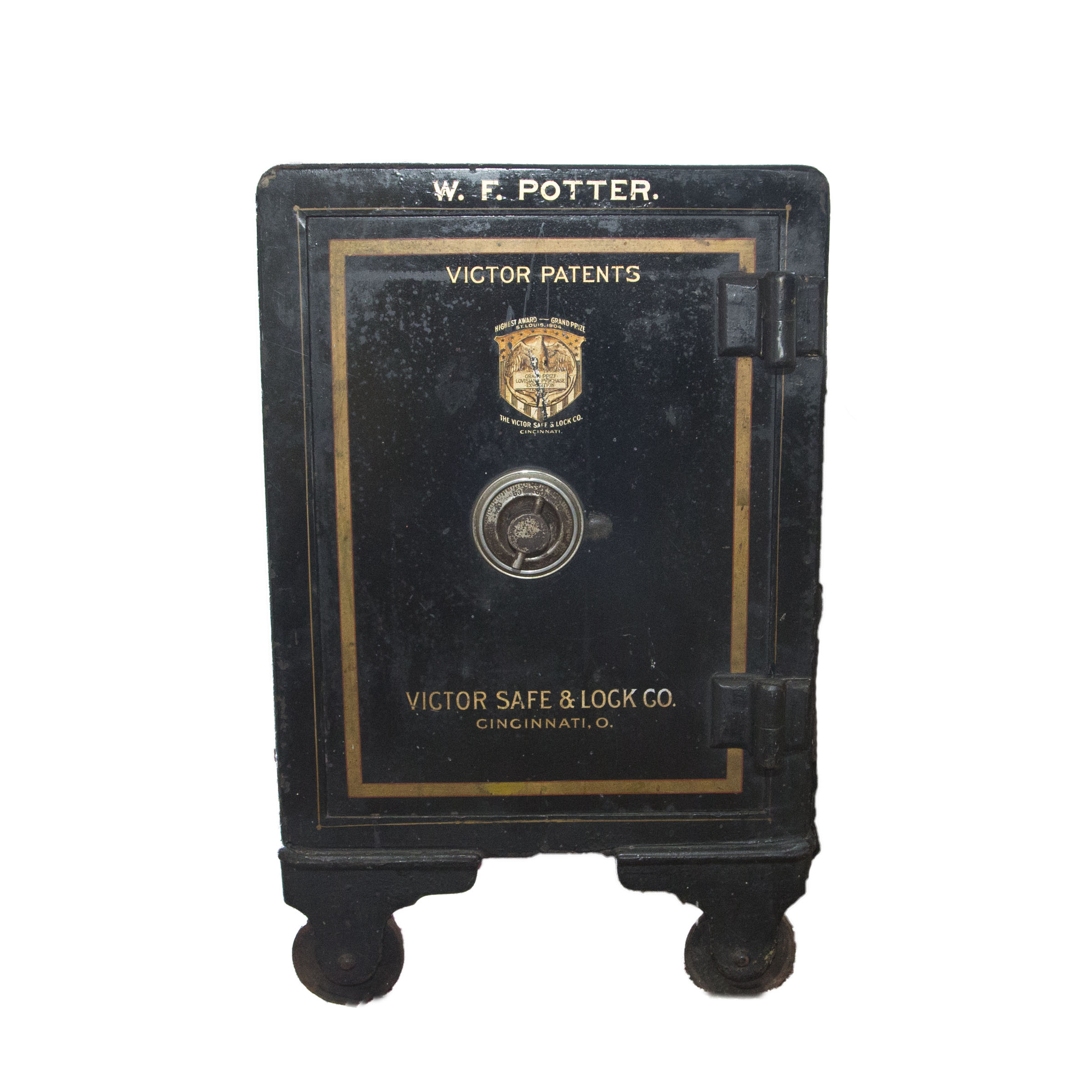 Vintage Victor Floor Safe
