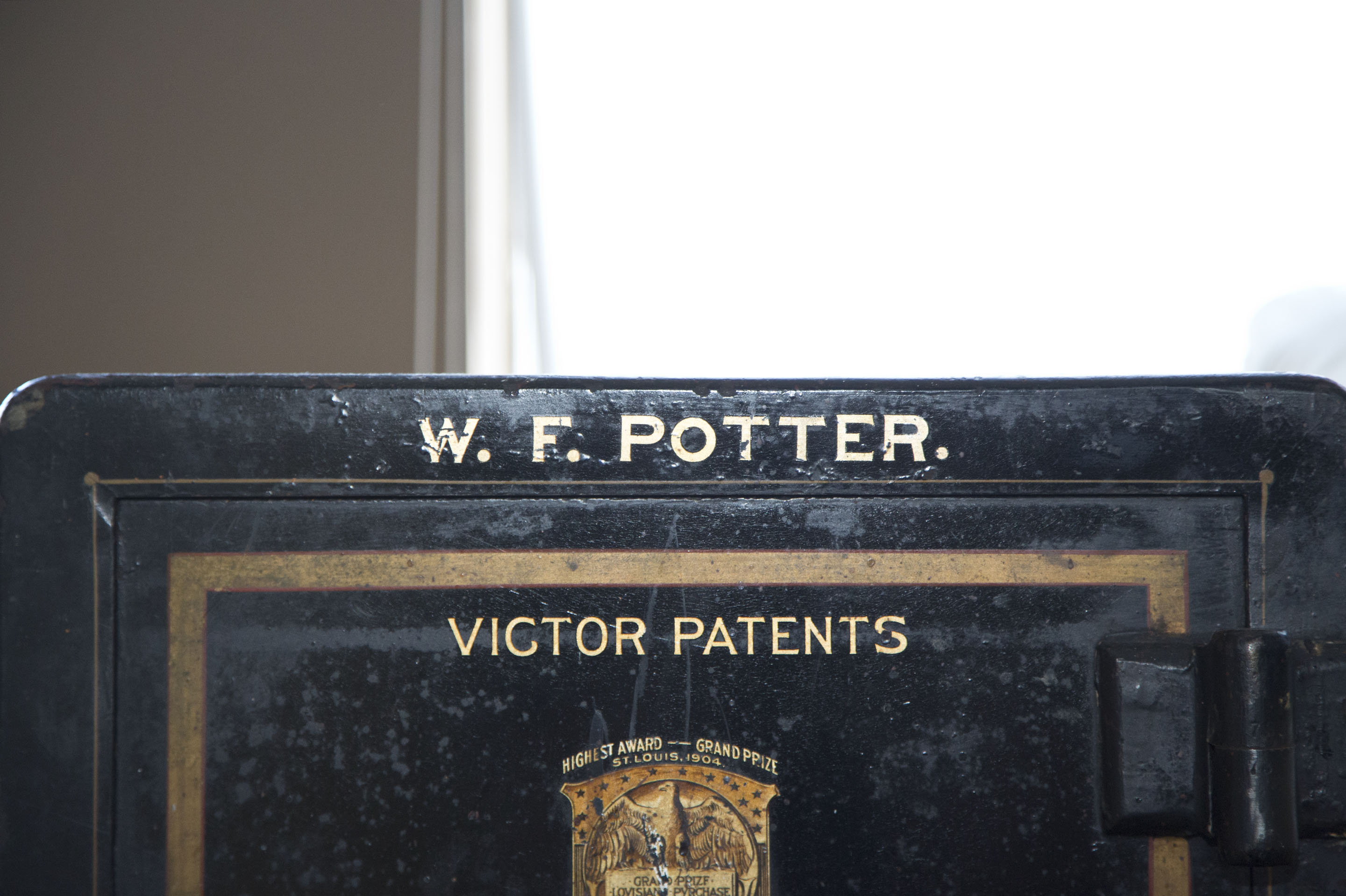 Vintage Victor Floor Safe