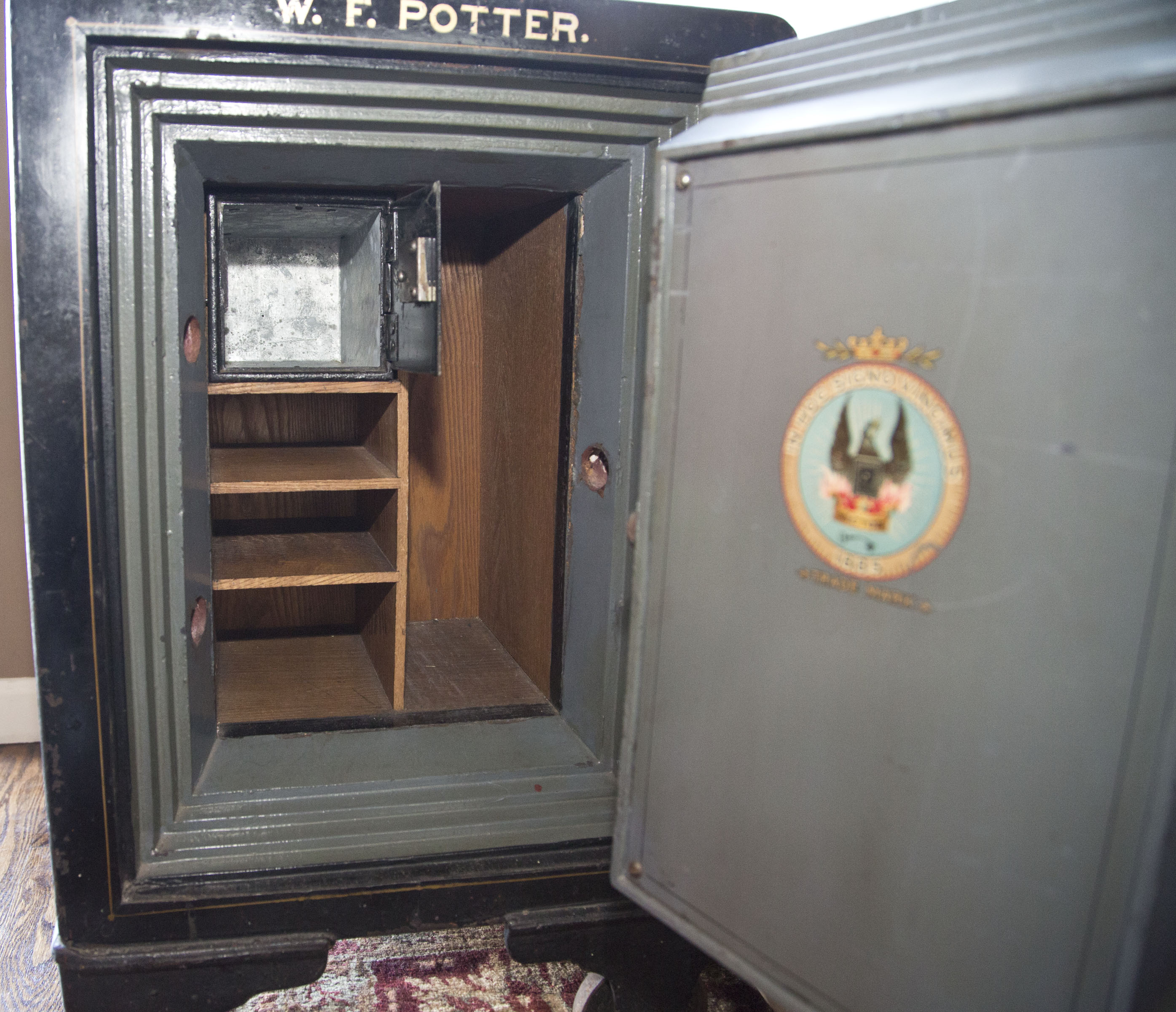 Vintage Victor Floor Safe