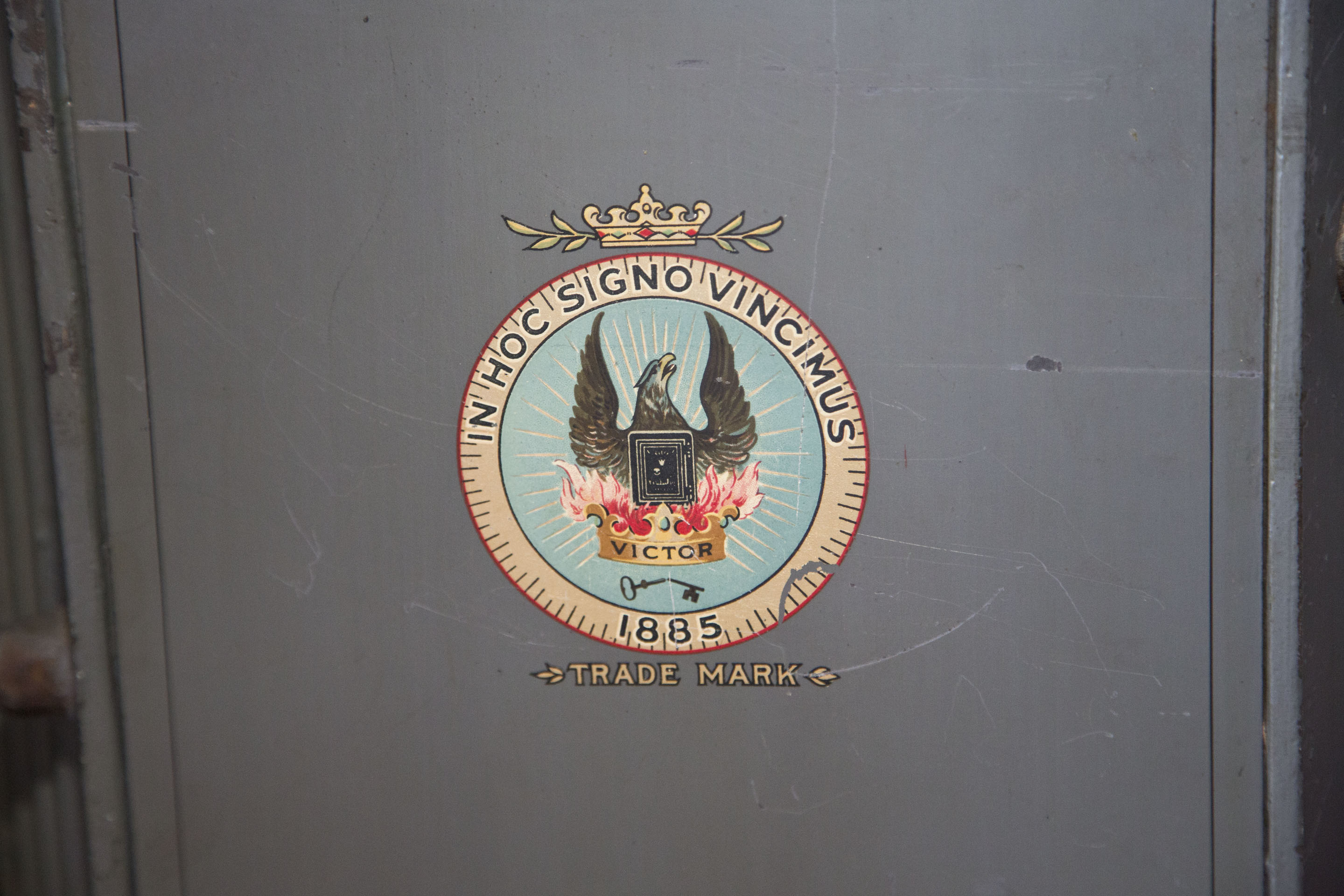 Vintage Victor Floor Safe