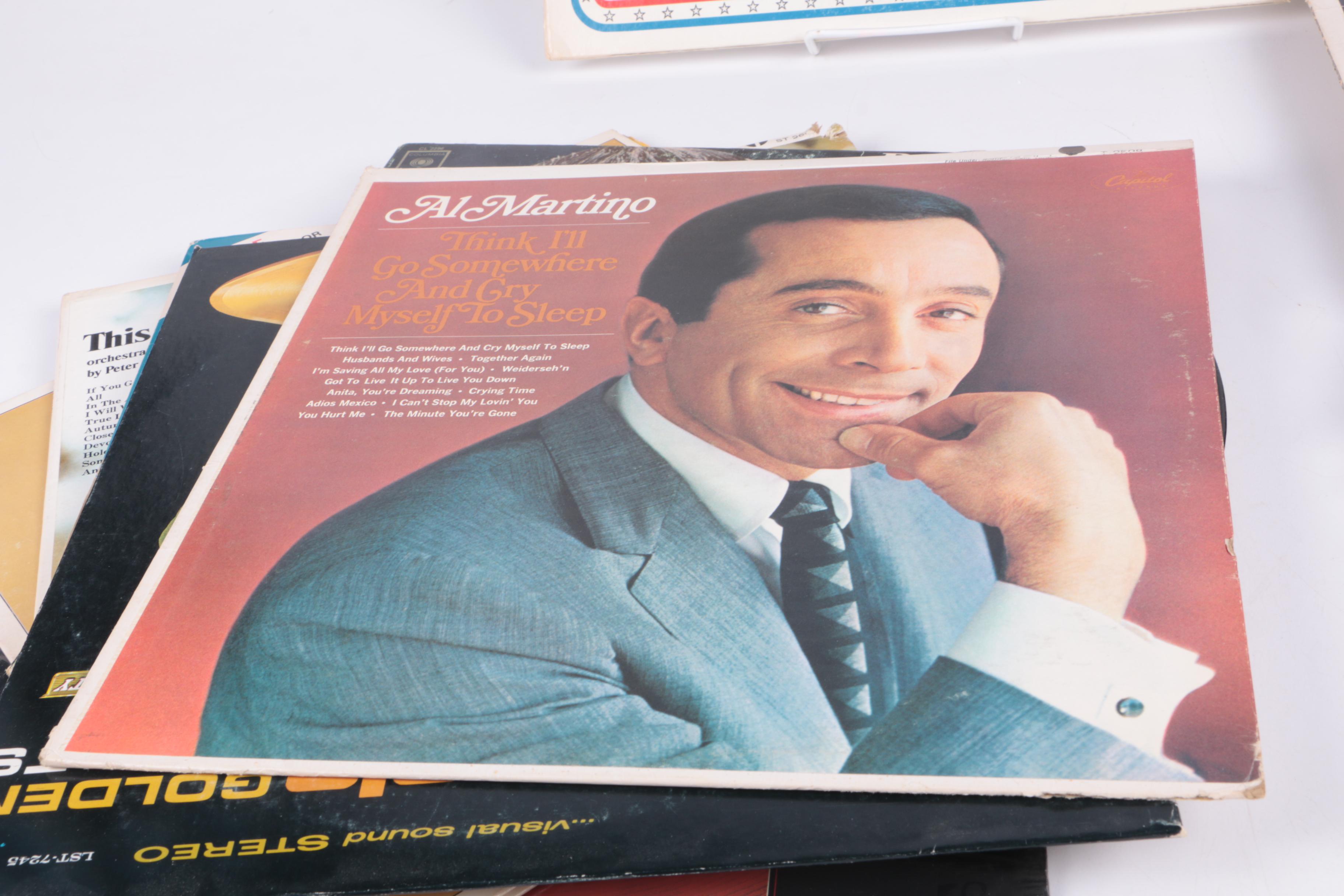 "Hall of Presidents," Al Martino, Johnny Mathis, and Other LPs