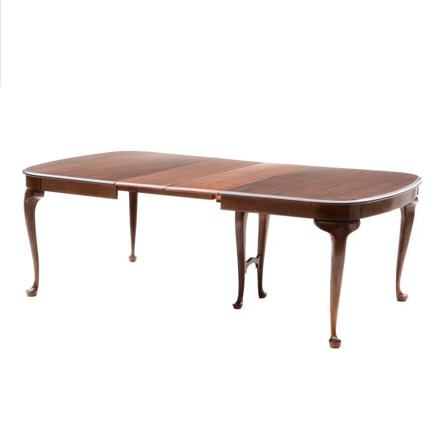 Queen Anne Style Dining Table by St Johns Table Company