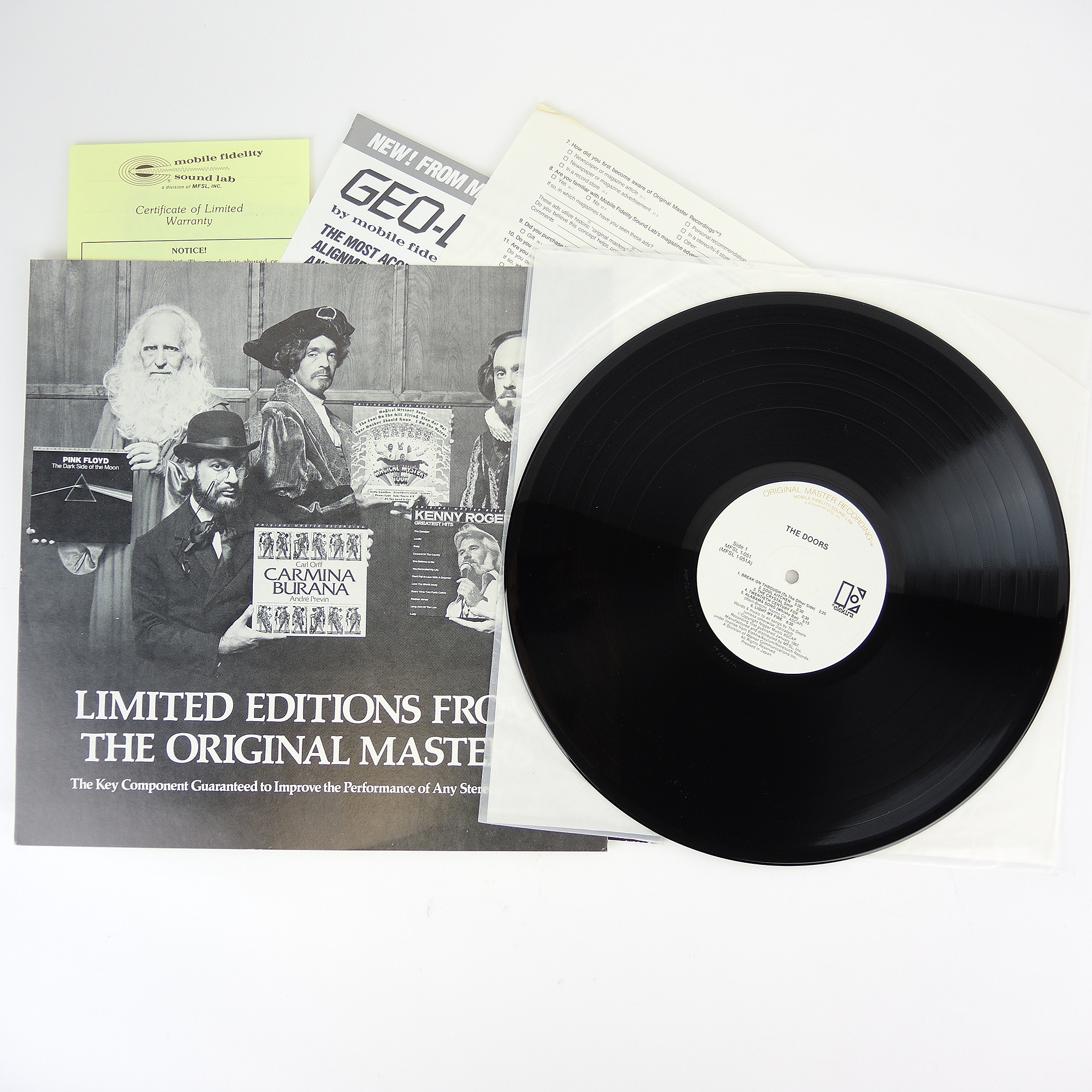 The Doors and The Doobie Brothers Original Master Recording LPs