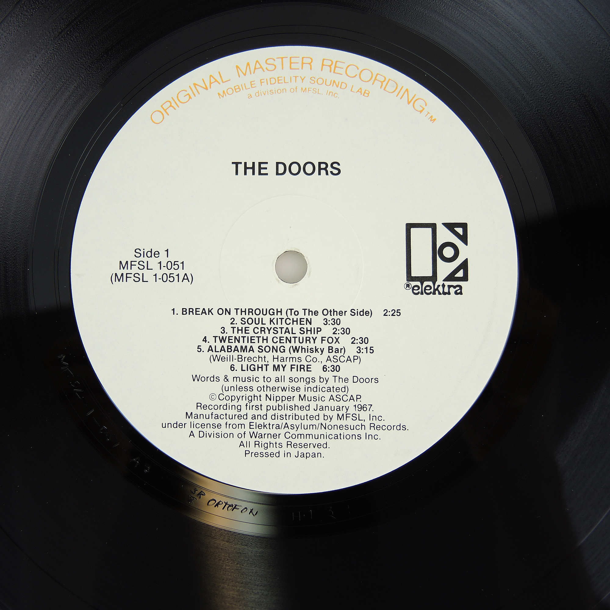 The Doors and The Doobie Brothers Original Master Recording LPs