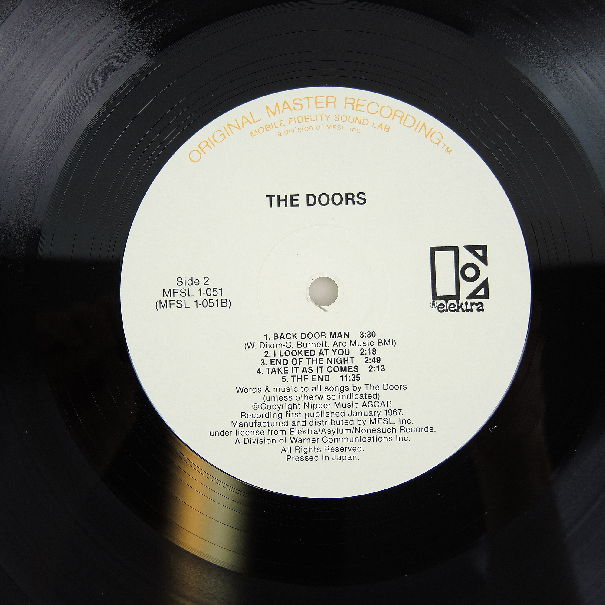 The Doors and The Doobie Brothers Original Master Recording LPs