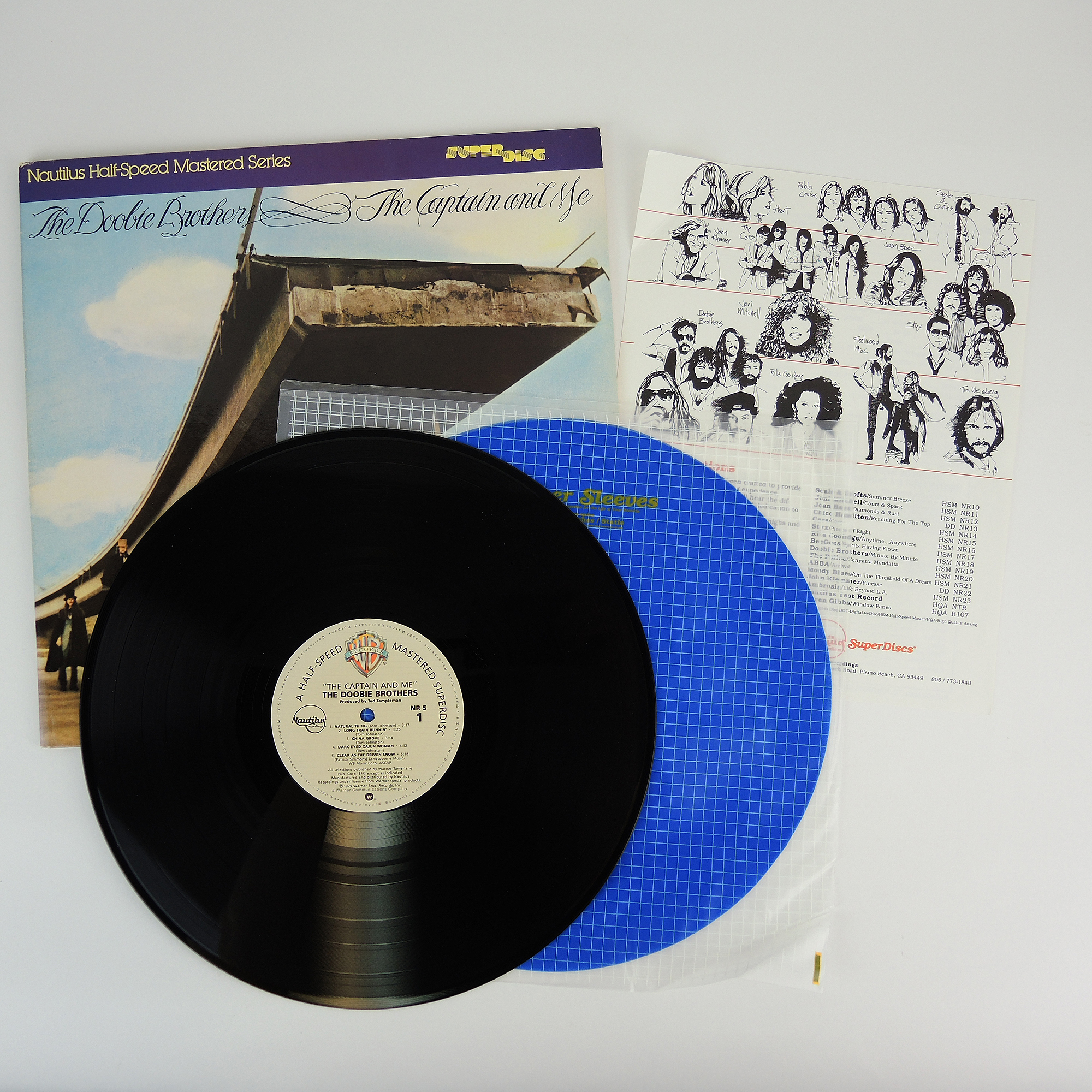 The Doors and The Doobie Brothers Original Master Recording LPs