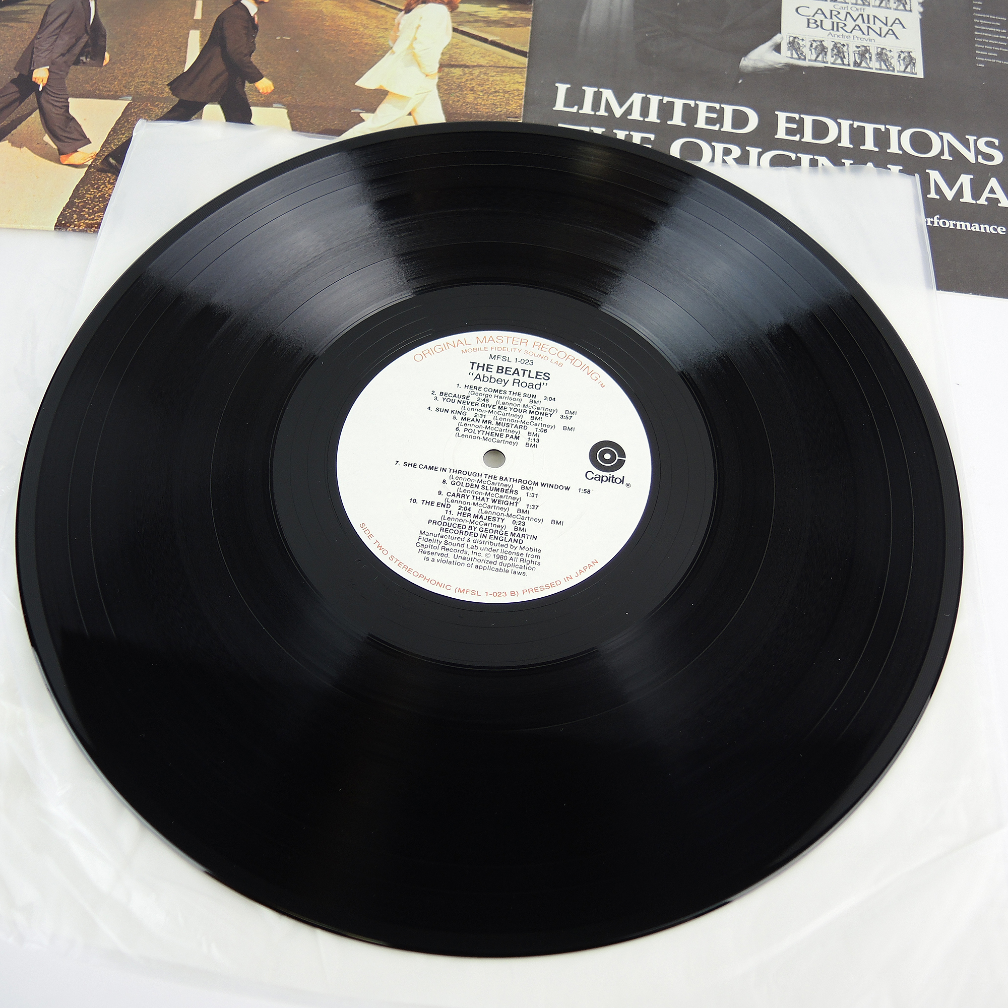 The Beatles "Abbey Road" Original Master Recording LP