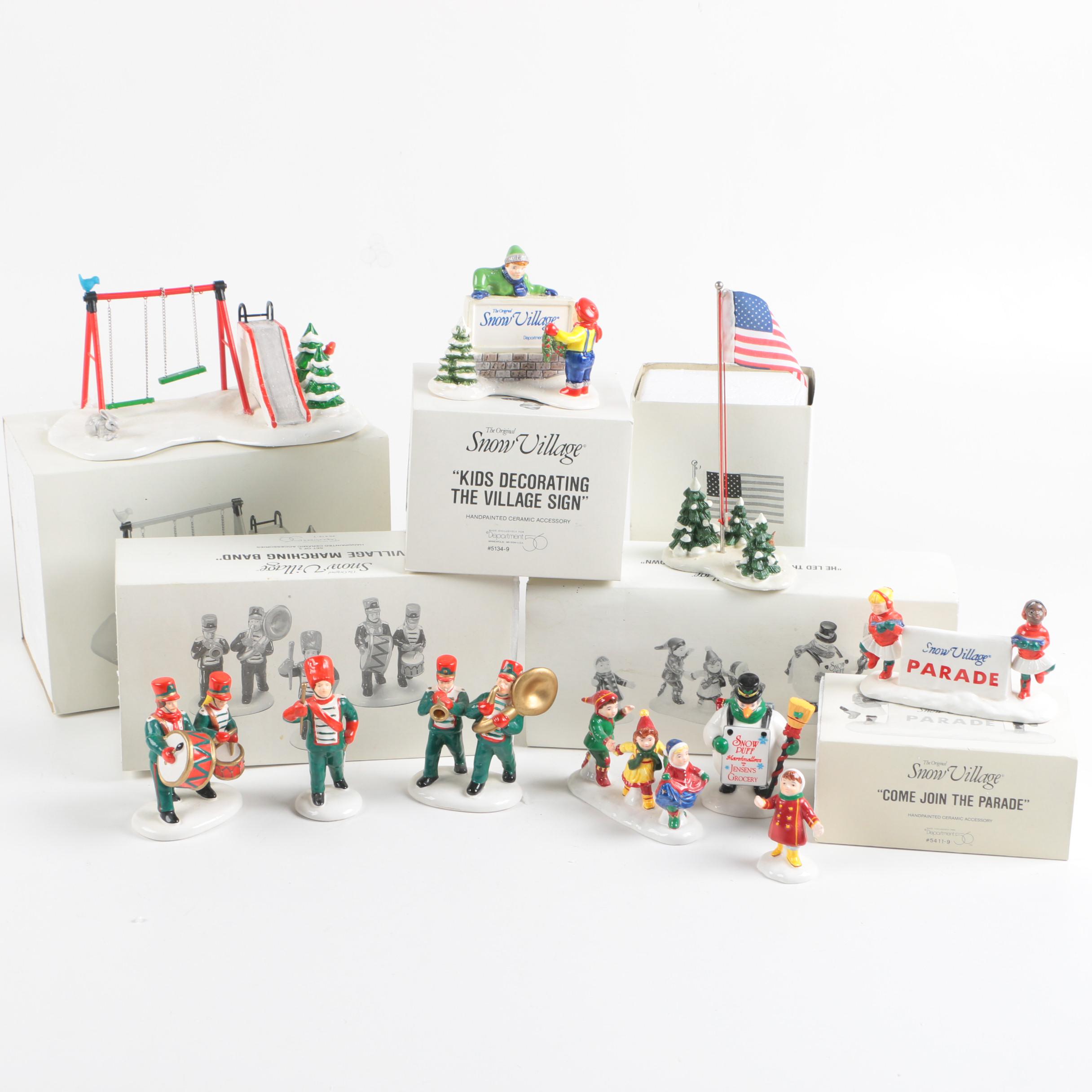 Department 56 "Snow Village" Christmas Figurines