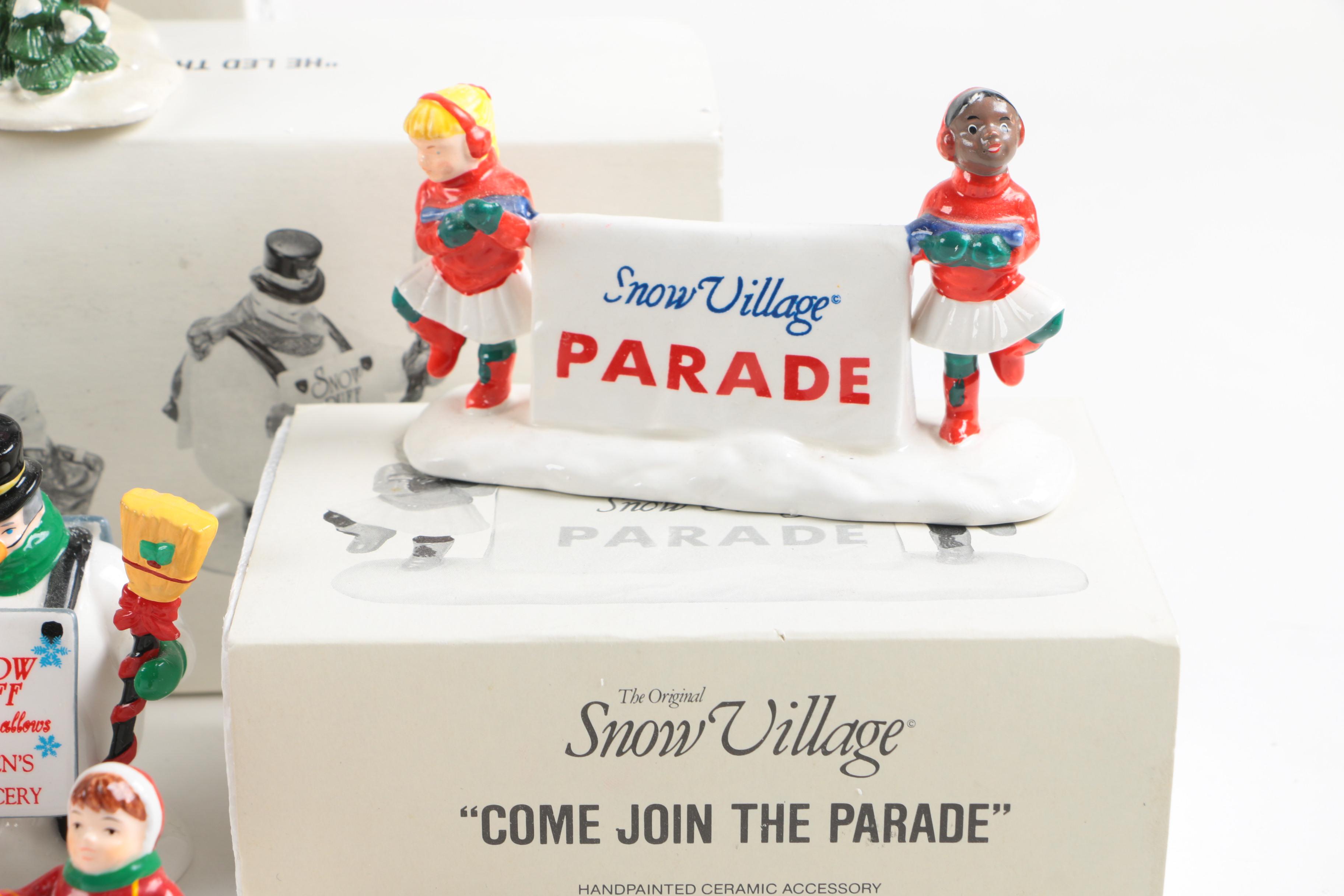 Department 56 "Snow Village" Christmas Figurines