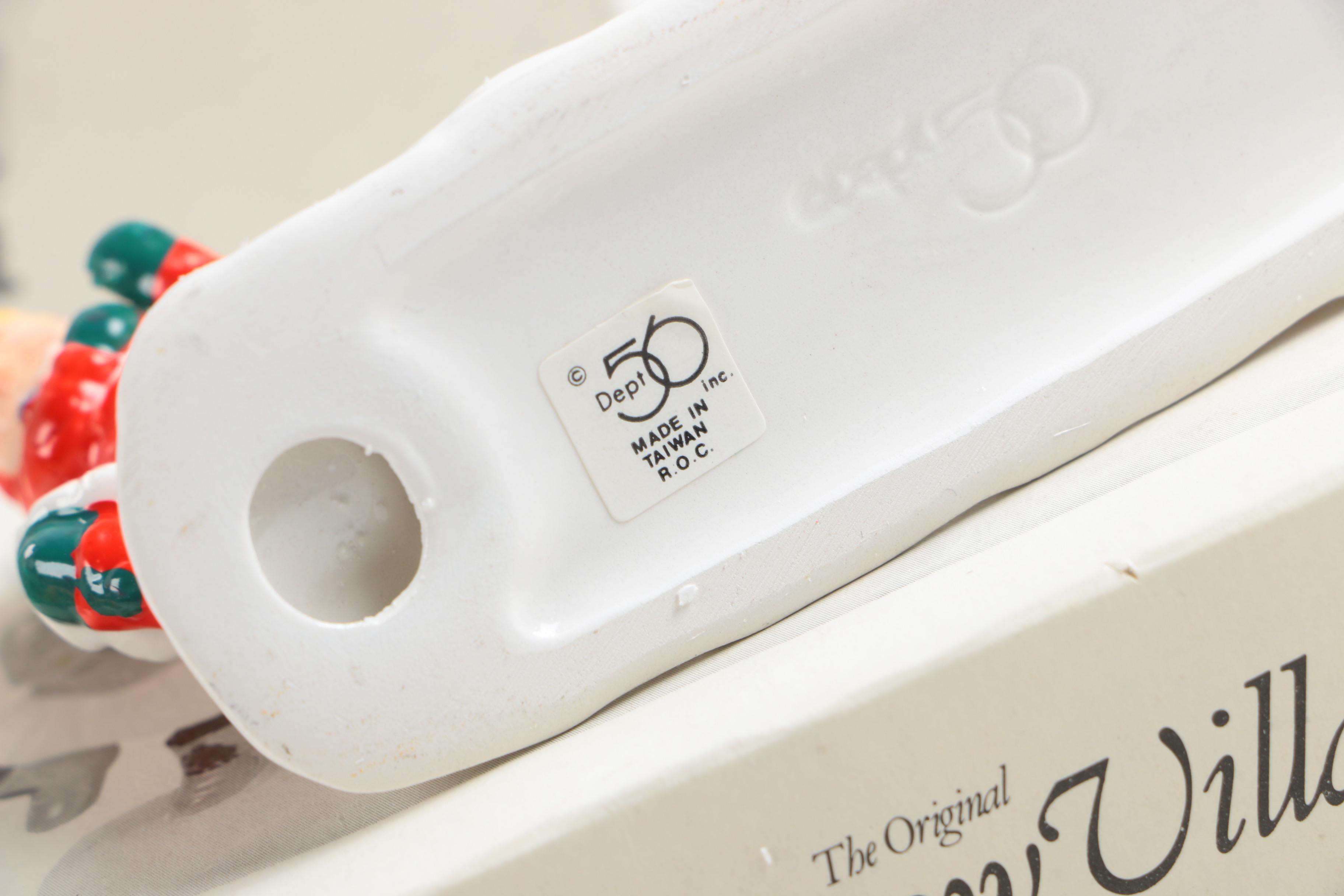 Department 56 "Snow Village" Christmas Figurines