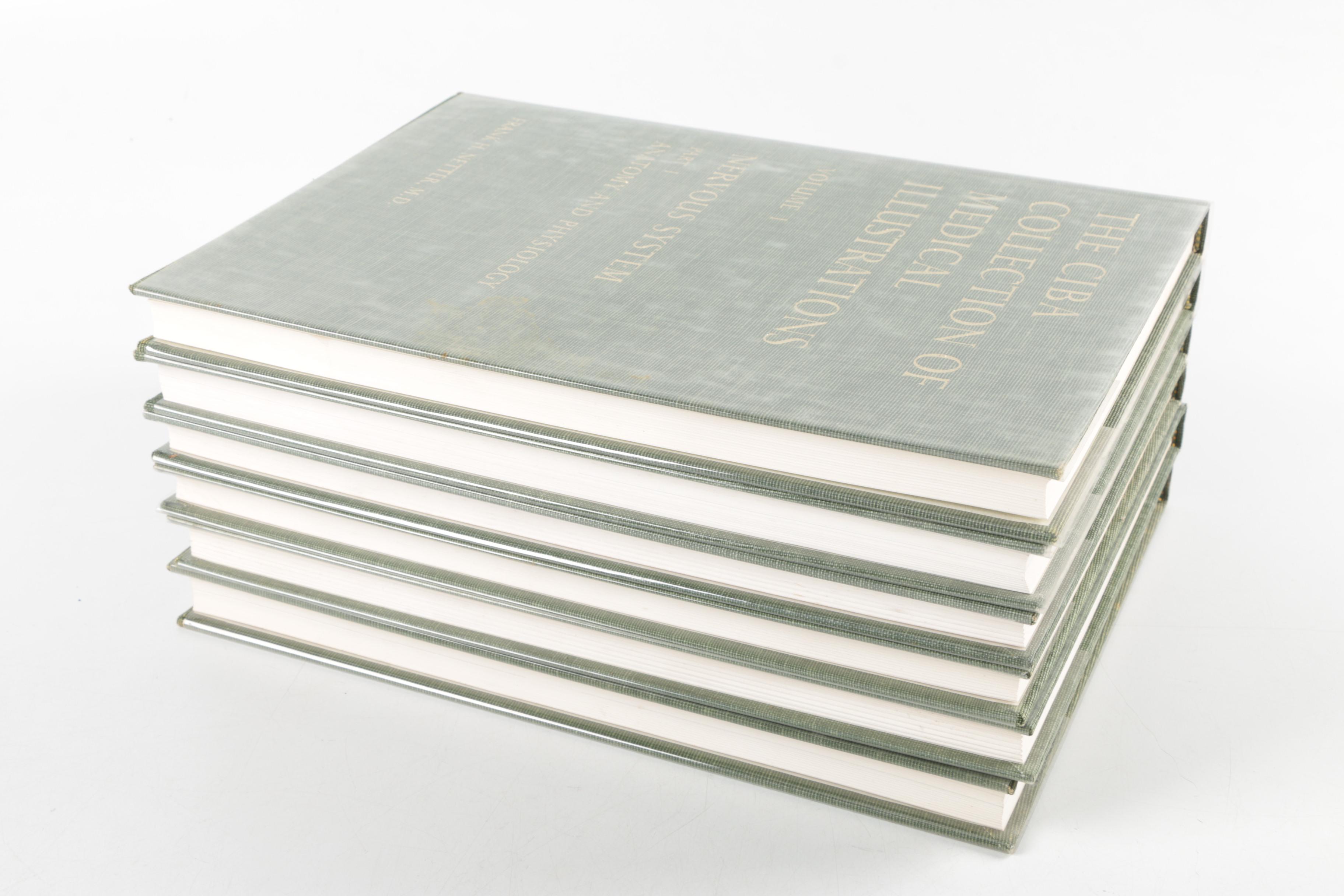 1983 Six-Volumes "The Ciba Collection of Medical Illustrations" Books