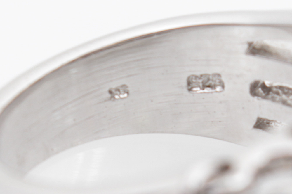 Pair of Sterling Silver Rings