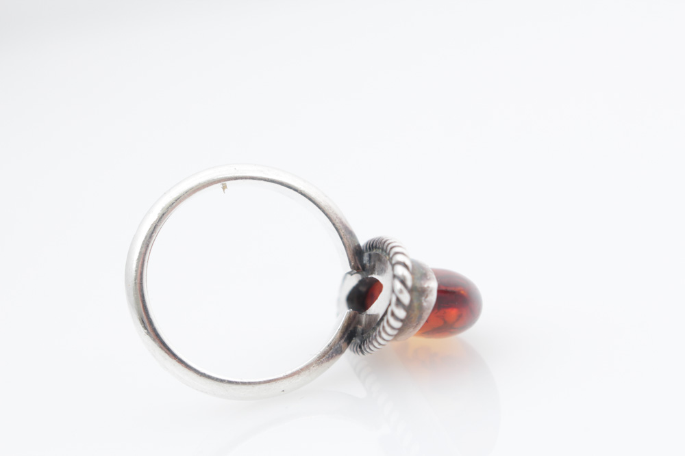 Pair of Sterling Silver Rings