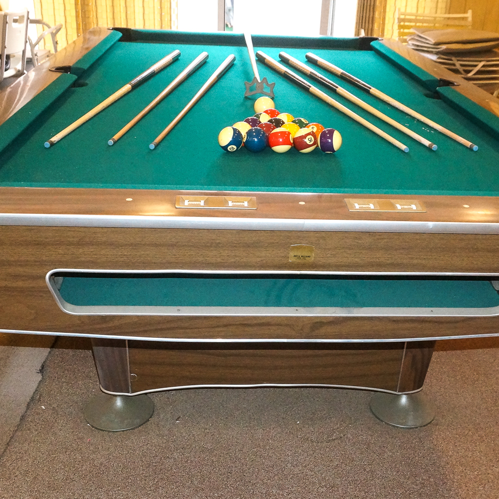 Vintage Delta Billiards Table
