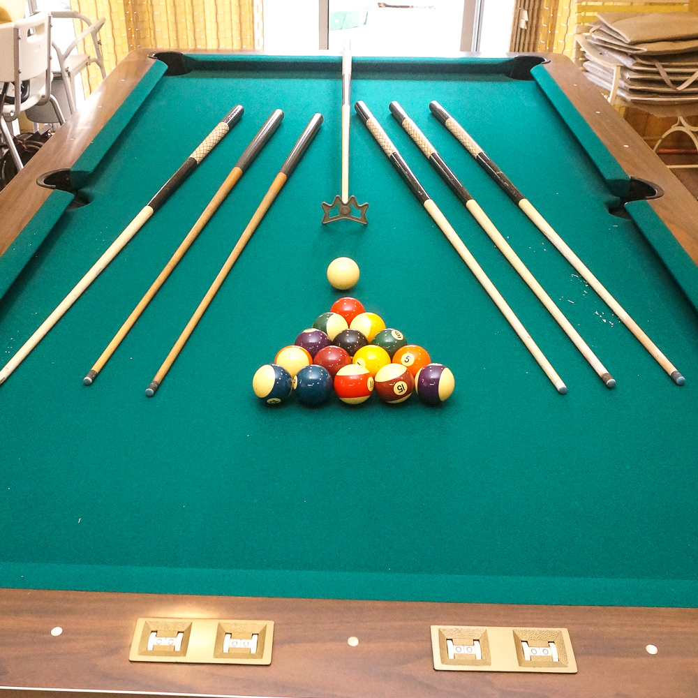 Vintage Delta Billiards Table