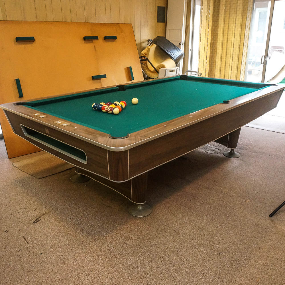 Vintage Delta Billiards Table